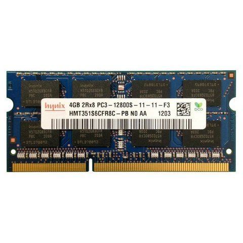 Пам'ять Hynix 4 ГБ SO-DIMM DDR3 1600 МГц (HMT351S6CFR8C-PB) 37664 фото