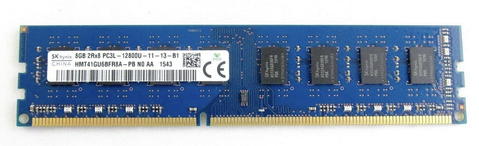 Пам'ять Hynix 8 ГБ DIMM DDR3L 1600 МГц (HMT41GU6BFR8A-PB) 34693 фото