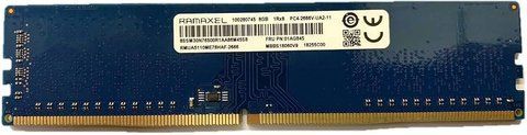 Пам'ять Ramaxel 8 ГБ DDR4 2666 МГц (RMUA5110ME78HAF-2666) 43638 фото