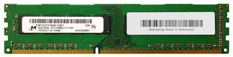 Пам'ять Micron 8 ГБ DIMM DDR3 1600 МГц (MT16JTF1G64AZ-1G6E1) 37714 фото