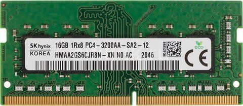 Пам'ять Hynix 16 ГБ SO-DIMM DDR4 3200 МГц (HMAA2GS6CJR8N-XN) 41590 фото