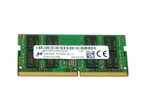Пам'ять Micron 16 ГБ SO-DIMM DDR4 2400 МГц (MTA16ATF2G64HZ-2G3H1) 41397 фото