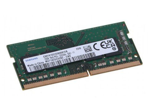 Пам'ять Samsung 16 ГБ SO-DIMM DDR4 3200 МГц (M471A2G43CB2-CWE) 42536 фото