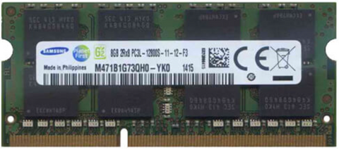 Пам'ять Samsung 8 ГБ SO-DIMM DDR3L 1600 МГц (M471B1G73QH0-YK0) 37143 фото