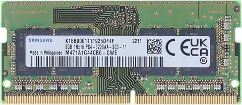 Пам'ять Samsung 8 ГБ SO-DIMM DDR4 3200 МГц (M471A1G44CB0-CWE) 42562 фото