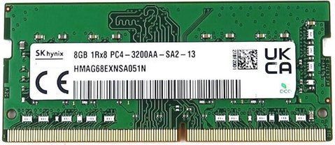 Пам'ять Hynix 8 GB SO-DIMM DDR4 3200 MHz (HMAG68EXNSA051N) 513289 фото