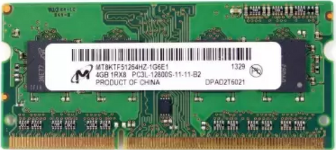 Пам'ять Micron 4 ГБ SO-DIMM DDR3L 1600 МГц (MT8KTF51264HZ-1G6E1) 37858 фото