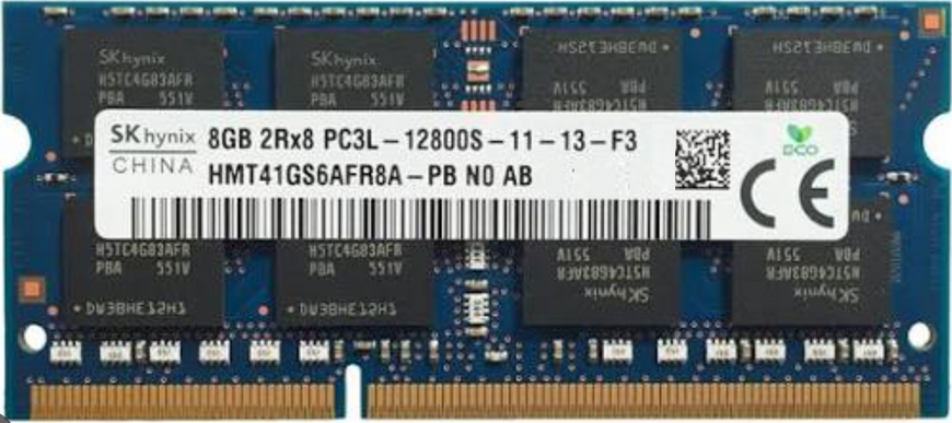Пам'ять Hynix 8 ГБ SO-DIMM DDR3L 1600 МГц (HMT41GS6AFR8A-PB) 37450 фото