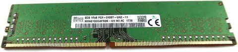 Пам'ять Hynix 8 ГБ DIMM DDR4 2400 МГц (HMA81GU6AFR8N-UH) 39136 фото