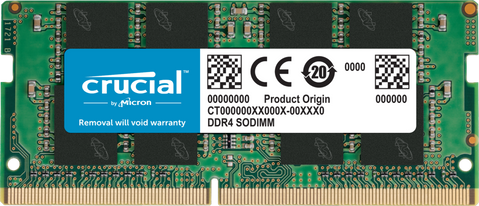 Пам'ять Crucial 4 ГБ SO-DIMM DDR4 2400 МГц (CT4G4SFS824A) 40791 фото