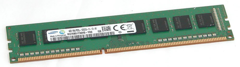 Пам'ять Samsung 4 ГБ DIMM DDR3L 1600 МГц (M378B5173QH0-YK0) 37506 фото