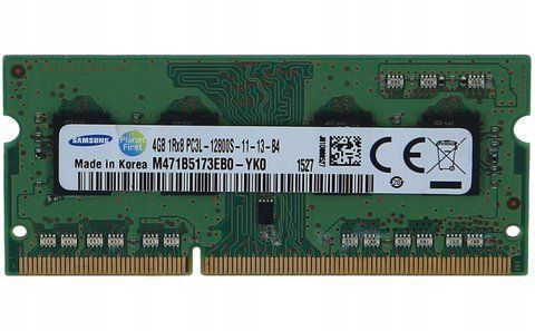 Пам'ять Samsung 4 ГБ SO-DIMM DDR3L 1600 МГц (M471B5173EB0-YK0) 37541 фото