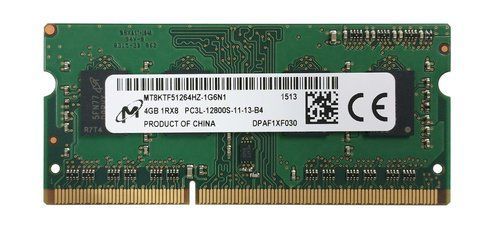 Пам'ять Micron 4 ГБ SO-DIMM DDR3L 1600 МГц (MT8KTF51264HZ-1G6N1) 39171 фото