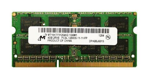 Пам'ять Micron 4 ГБ SO-DIMM DDR3L 1600 МГц (MT16KTF51264HZ-1G6M1) 37639 фото